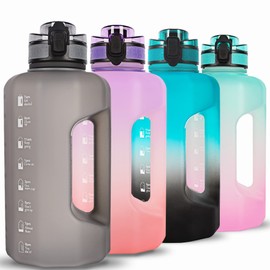 Big Water Bottle 2.2 Litre with Handle Leak Proof BPA Free Large Capacity Daily Drinks Jug for Gym Fitness