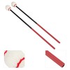 Marimba Mallet Xylophone Stick Hammer Wooden Handle Set Kit Instrument