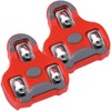 NAACOO KEO Cleats Compatible Bicycle Cleats, red