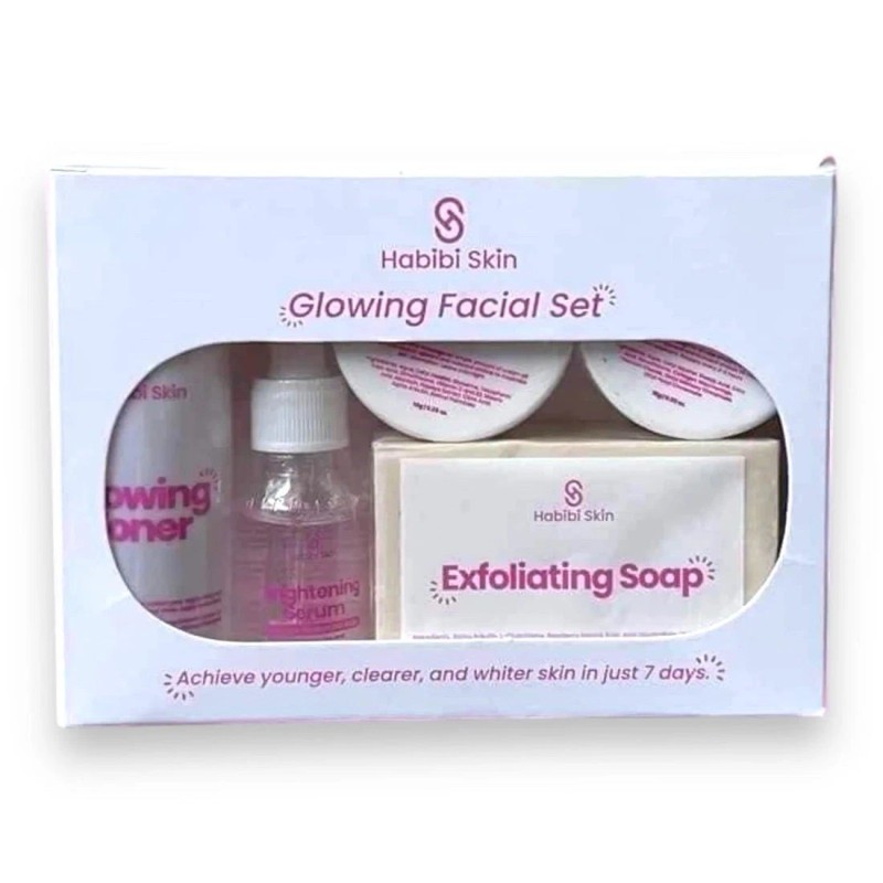 Habibi Skin Essentials GLOWING Facial Set (mild)