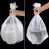 Idotry 8 Gallon Clear Kitchen Trash Bags, 100 Counts