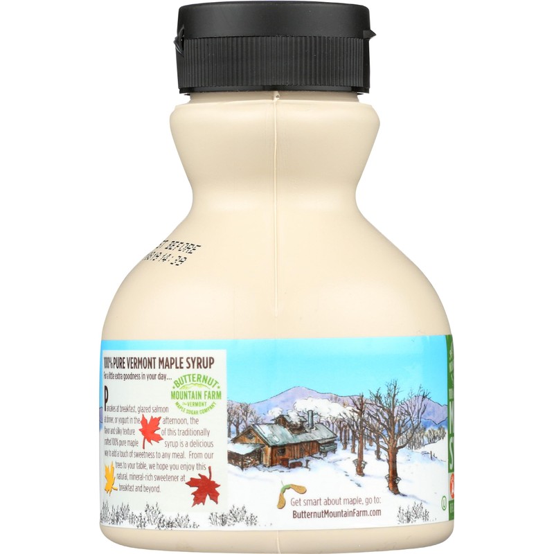 BUTTERNUT MOUNTAIN FARM Rich Amber Maple Syrup Jug, 8 FZ