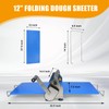 Dough Sheeter 12", Folding Dough Rolling Machine with 2 Rolling