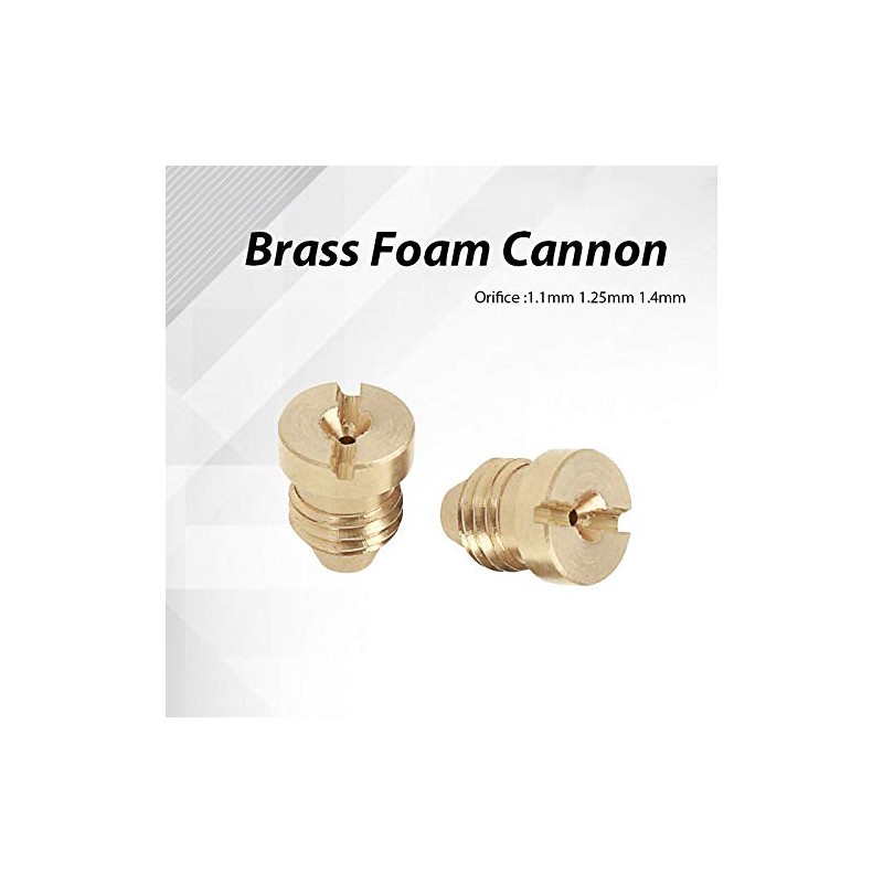 Powerful Tools Brass Foam Nozzle Tip 1.25mm for Snow Foam