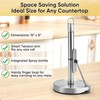 Paper Towel Holder with Spray Bottle for Kitchen Decor and