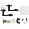 Berlin Modisch Passage Lever Door Handle [Non-Locking Lever Set] for