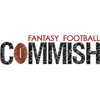 CafePress Fantasy Football Commish Round 4" MDF Holiday Ornament