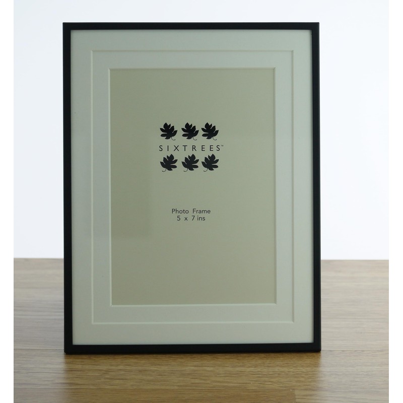 Sixtrees Park Lane 285357(MIF) Satin Black Metal 5 x 7