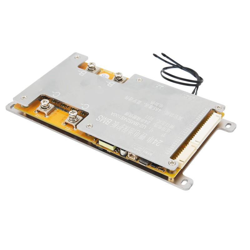 Lithium Battery Protection Board 24S 72V 120A Active Balance PCB