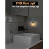 LOIWON Modern Plug in Night Light with On Off Switch,