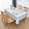WenYa PVC Tablecloth Wipe Clean Table Cloth Wipeable Plastic Tablecloths,
