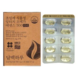 A simple day Simple Day Supercritical Vegetable Altige Omega Essence 500 Mini 700mg x 30 Capsules 1 unit / 담백하루 초임계 식물성 알티지 오메가 에센스 500 미니 700mg x 30캡슐 1개