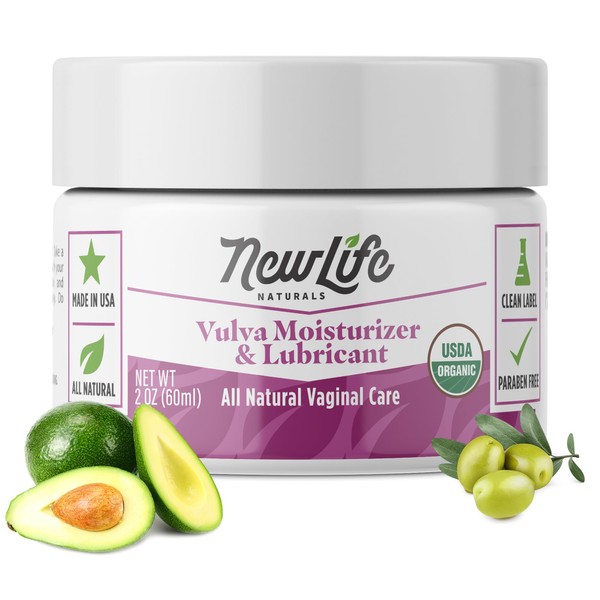 NewLife Naturals Organic Vulva Cream - Vaginal Moisturizer - Intimate