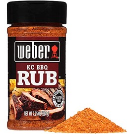 Weber KC BBQ Rub, 7.25 Ounce (Pack of 6)