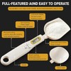 3T6B Digital Spoon Scale Electronic Measuring Spoon with 2 Replaceable