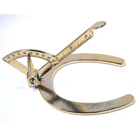 Brass Horse Hoof Gauge