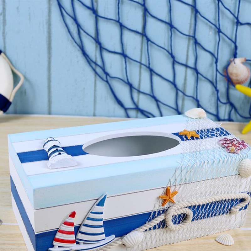 Cabilock 1pcbox Decorative A Holder Tissue Storage Facial Container Shell