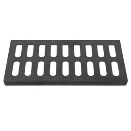 Outdoor Channel Drainage Cover 19.7x9.8in Cast Iron Drain Grate Heavy Duty Sewer Grate for Garage Driveway Basement Parking Lot (1)
