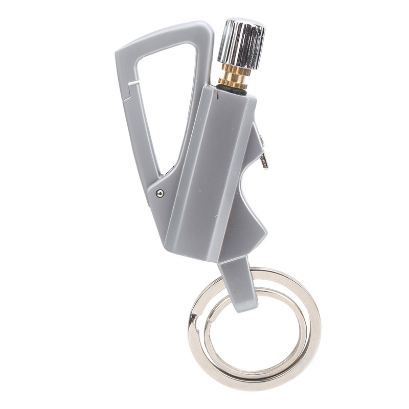 Kerosene Lighters Flint Metal Match Waterproof Keychain Outdoor Emergency Survival