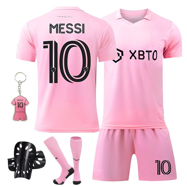 Pardofelis Jersey for children and adults, football jersey, home / away jersey, outdoor football jersey, football t-shirt, shorts, socks and knee pads set for boys and men, suit, pink