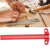 T Square Ruler Aluminum Alloy Removable Woodworking Scriber Art Framing