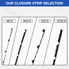 Duco USA-Made R Panel Foam Closure Strips - 20 Pack