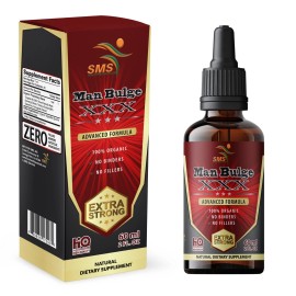 Gotas de hierbas para hombre Energy Boost tintura suplemento dietético para hombre 2 fl oz por SMS