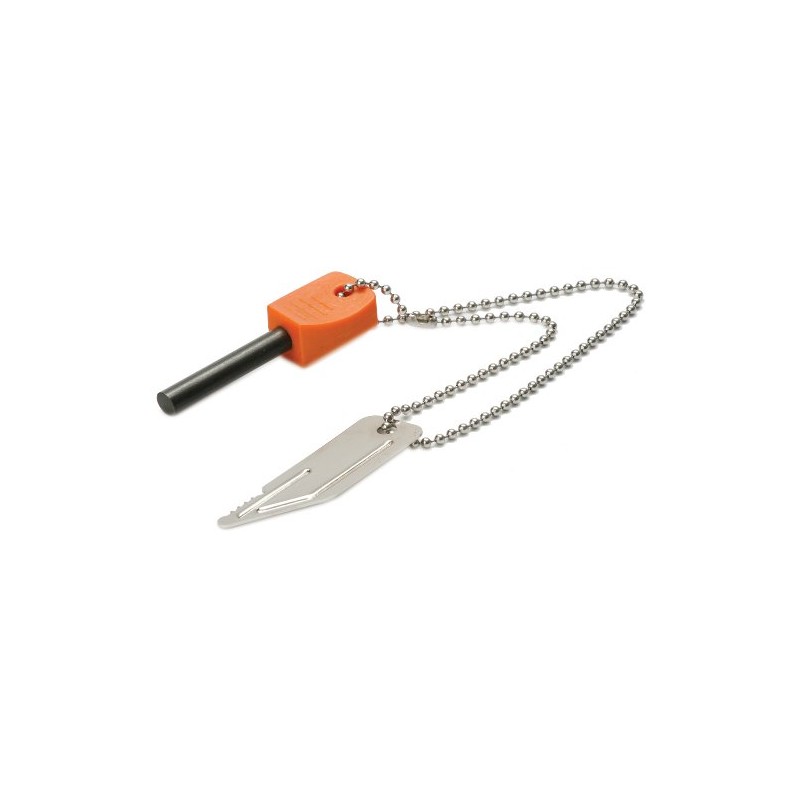 Vango Magnesium Alloy Fire Starter - Grey/Orange