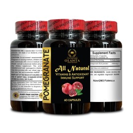 Olanta Trade Solution Pomegranate Diet Supplement – 60 Vegan Capsules – Rich in Natural Antioxidants 1