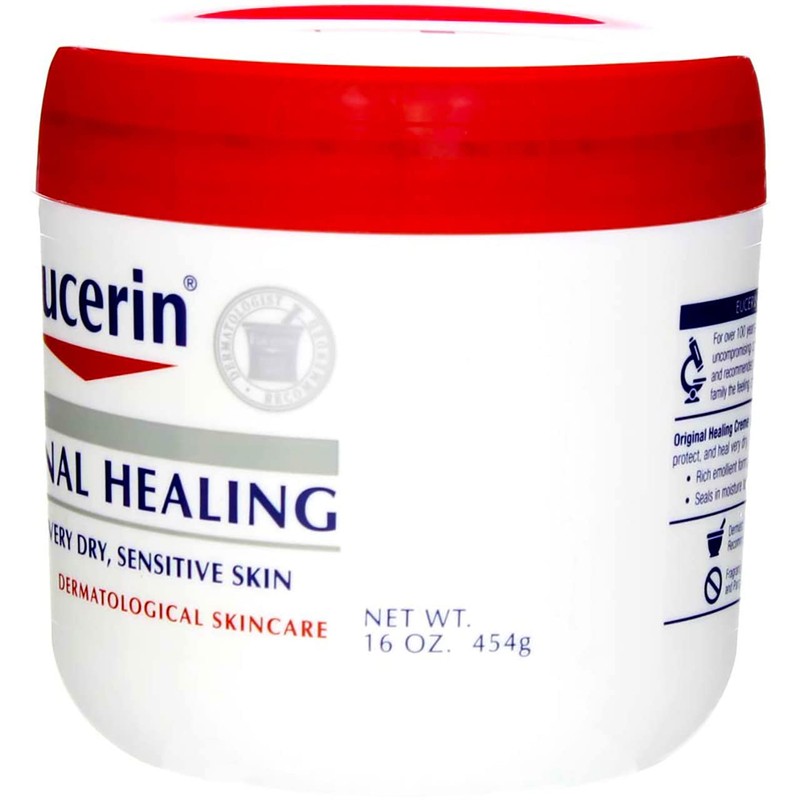 Eucerin Original Healing Rich Creme 16 oz (Pack of 3)