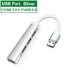 Tec-Digi USB 3.0 Hub Aluminum Alloy 4-Port Adapter, Ultra Slim