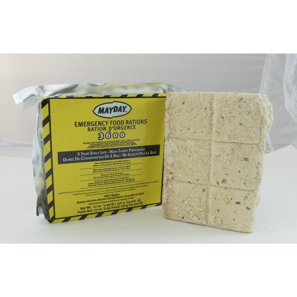 Shield Safety - 3600 Calorie Survival Food Bars