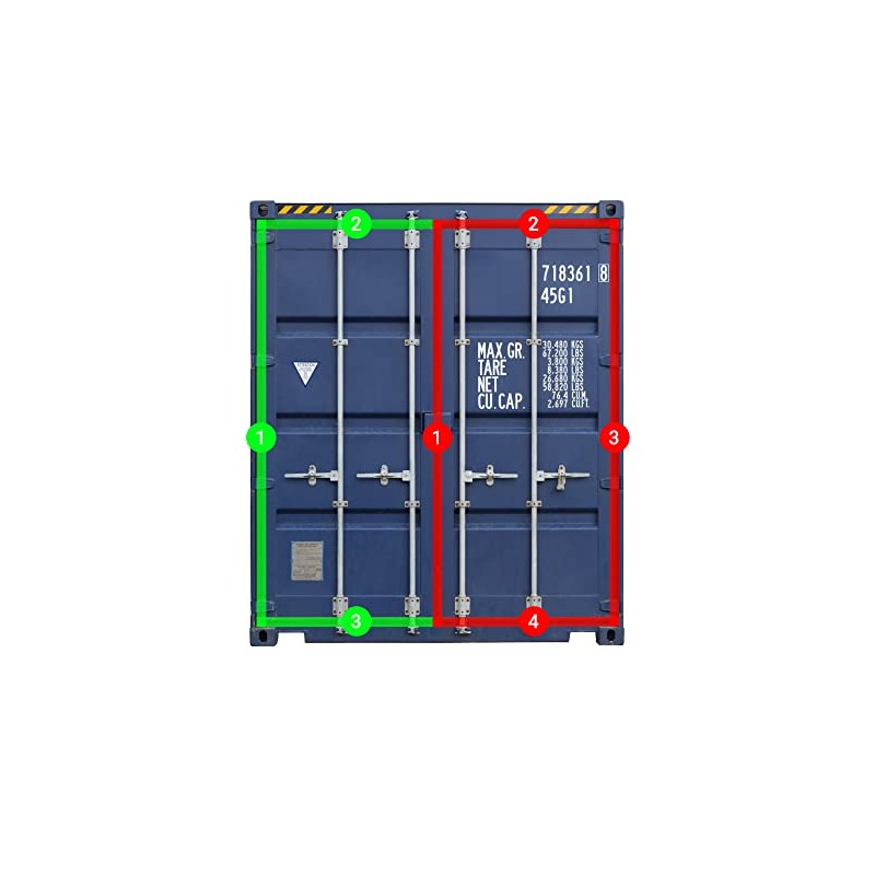 Shipping Container Door Seal Gaskets | Container Rubber Door Seals