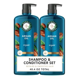 Juego Champú Y Acondicionador Reparador Aceite Argán 20.2 Oz