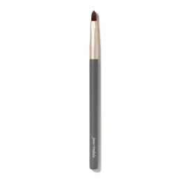 Jane Iredale 제인 아이레데일 립 브러시 작고 뾰족한 코스메틱 립스틱 얼룩 광택을 정밀하게 선보이고 고르게 바릅니다 Jane Iredale Lip Brush Small and pointed cosmetic lip brush to precisely apply and evenly spread lipstick stains and gloss [Grey]