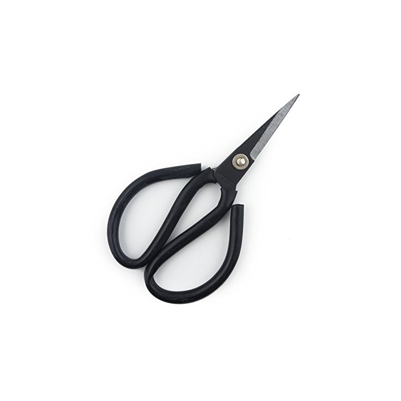 HAND® Small Cast Iron Heavy Duty Fabric/Garden/Wire Scissors, Black, 6.5"