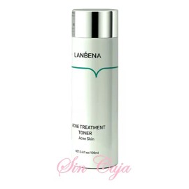 Tónico Facial Lanbena Anti Acné Piel Grasa Antiedad 100ml