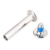 Yctze 10pcs Inline Skate Wheel Axle Replacement Set, Skating Hardware