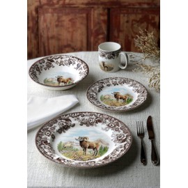Spode Woodland Bighorn Sheep Salad Plate