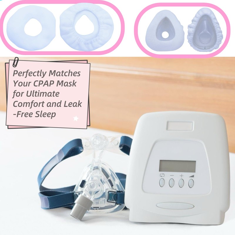 sosoftwell 4 Packs F20 CPAP Mask Liners Compatible with Medium