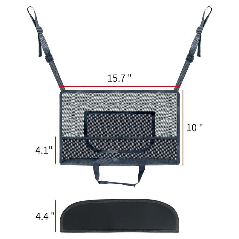Dsoar Car Net Pocket Handbag Holder Between Seats Universal Seat