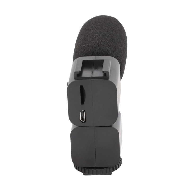 Video Recording Microphone Wide Range Frequency Shock Absorbing Stereo Interview