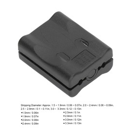 Tube Stripper Fiber Optic Cable Stripper Fiber Optic Buffer Loose Tube Slitter Wire Stripping Tool for Quick Stripping Fiber Optic Cable