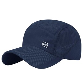 White Fang CZ027 Hat, Sports, Simple, Mesh, Stylish, Logo, Breathable, Men's, Women's, navy