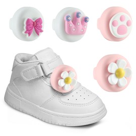 HOPEYMY26 Pack of 4 Tracker, GPS Tracker Kids Shoes, Cartoon Protective Case, Holder for Laces, GPS Tracker Bag for Kids, Seniors, Pets, Clothes, Backpacks, Luggage, etc