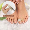 Dirvcp Adjustable Fabric Toe Wraps - Comfortable Toe Corrector Protectors