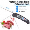 Digital kitchen Thermometer Cooking food, Accurate Thermometer with Foldable Probe,