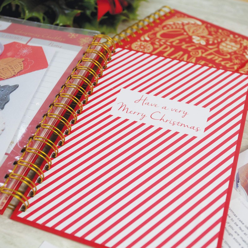 Rachel Ellen A5 Christmas Organiser Book - 5 Year Planner