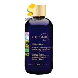 Shampoo Anticaída Extractos Romero Y Limón Terramar / 250ml