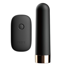 Mini Rechargeable Handheld Massager, Waterproof USB, 10 Modes, Portable for Back Neck Shoulder Body Muscle Aches, Black, Silicone (Black)